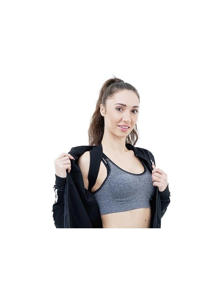 Posture Corrector for Women and Men, Adjustable Upper Back Brace, Breathable Back Support straightener, Providing Pain Relief from Lumbar, Neck, Shoulder, and Clavicle, Back (Black)