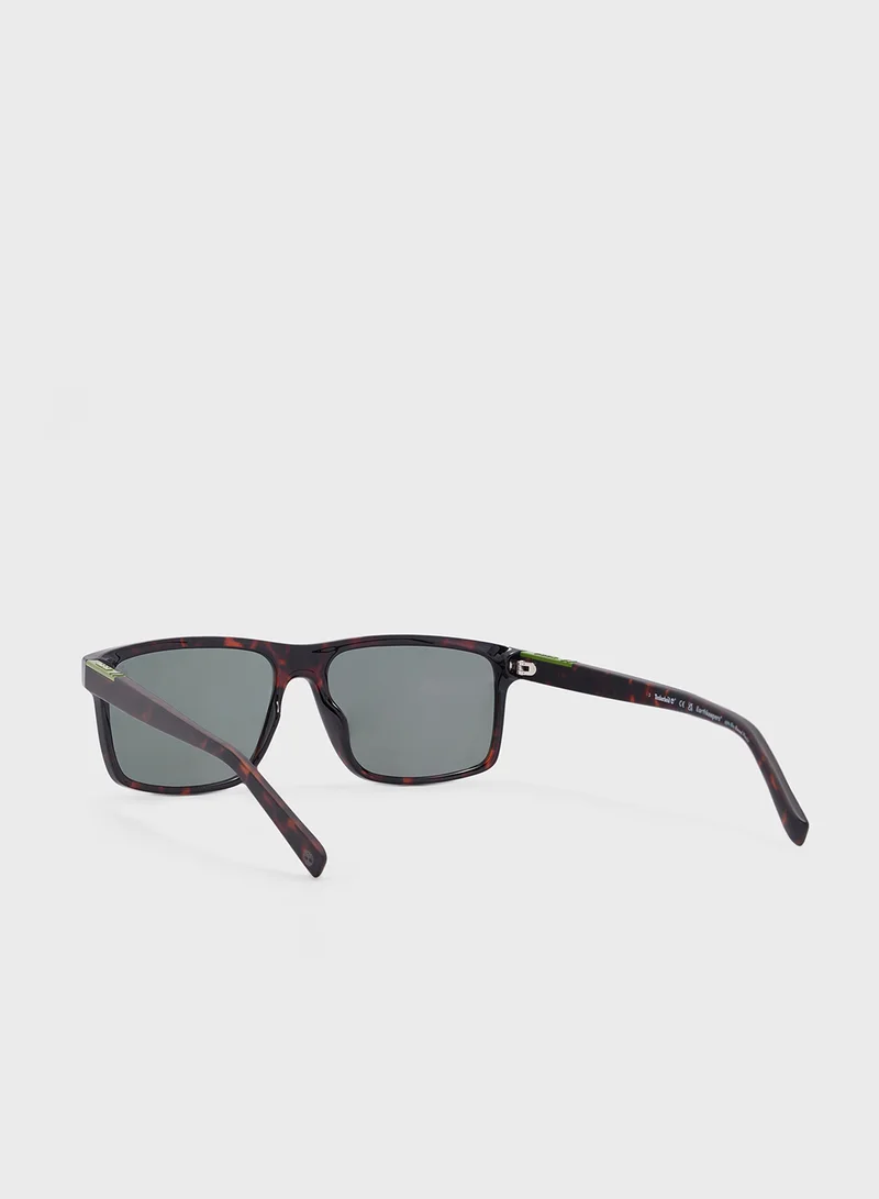 Timberland Uv Protected Wayfarer Polarized  Sunglasses