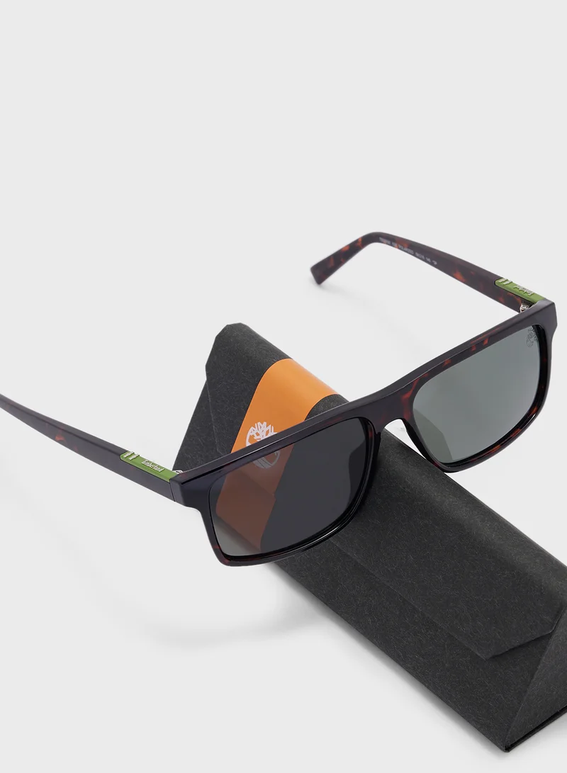 Timberland Uv Protected Wayfarer Polarized  Sunglasses