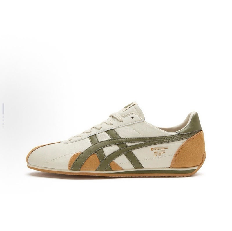 Puting Pure Original Onitsuka Tiger RUNSPARK Spring Fashionable All-Match Lightweight Comfortable Running Shoes