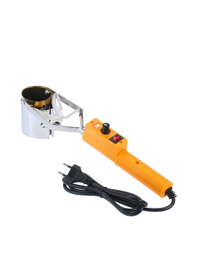 NIBEMINENT SWDT98-B Portable Tin Furnace Soldering Pot Yellow 37.5x8.9x12.2centimeter - Image 1