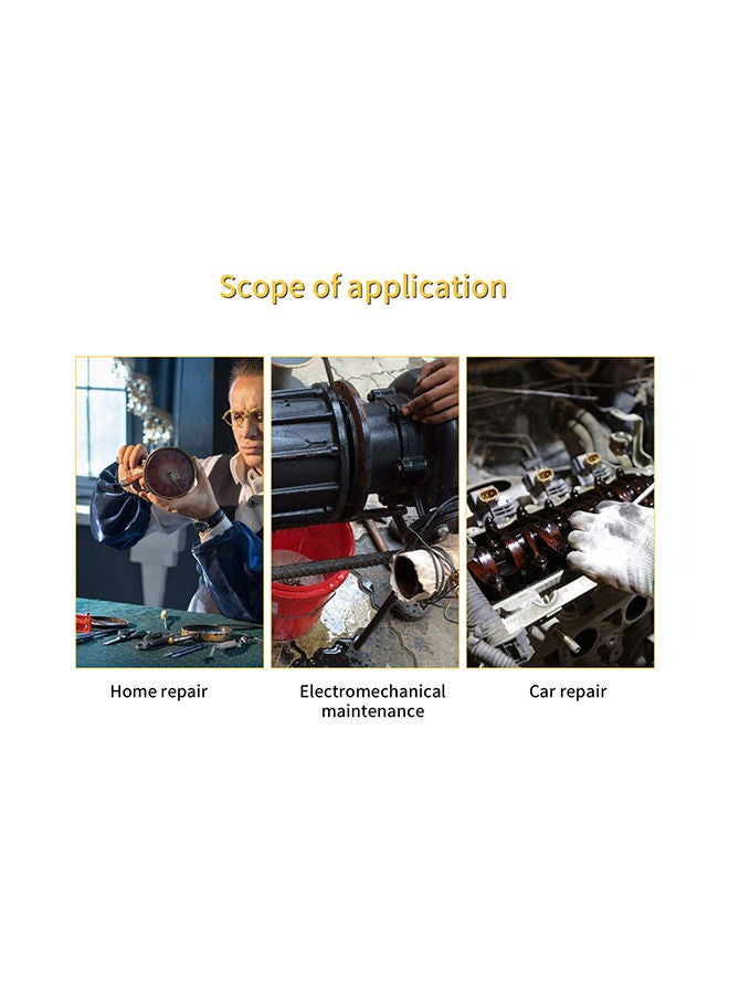 NIBEMINENT SWDT98-B Portable Tin Furnace Soldering Pot Yellow 37.5x8.9x12.2centimeter - Image 4