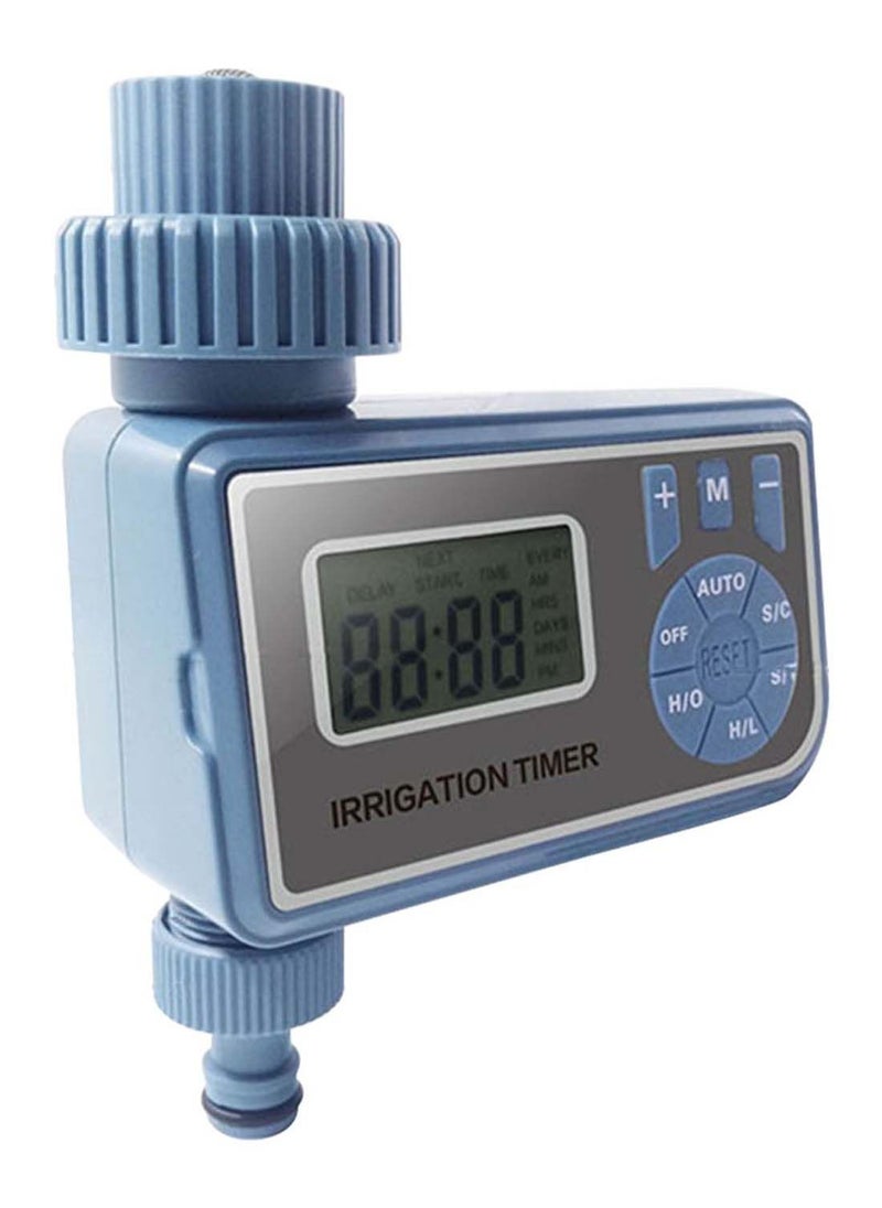 NIBEMINENT - Automatic Electric Water Irrigation Timer Controller Blue - Image 1