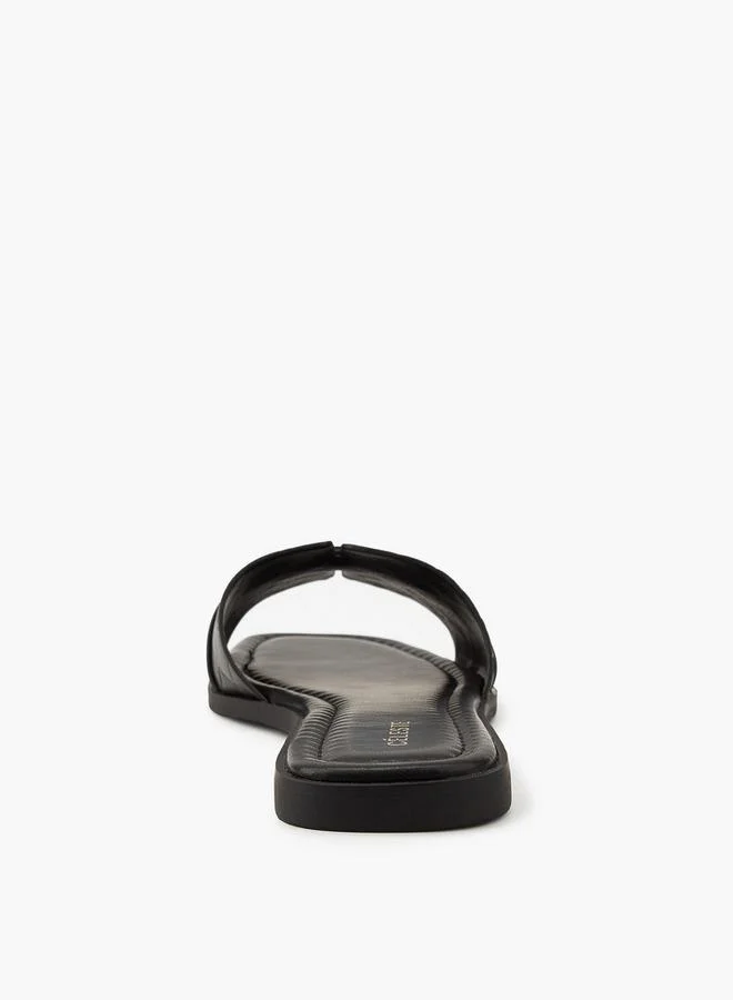 Celeste Women's Textured Slip-On Sandals