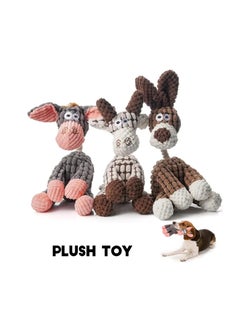 Excefore Robustplush - Immortal Squeaker Plush Toy For Dogs & Puppies, Antarcking Robust Plush Indestructible Toy, Durable Stuffed Animal Chew Toys with Squeakers, For Small Medium Dogs, Set of 3  - Image 5
