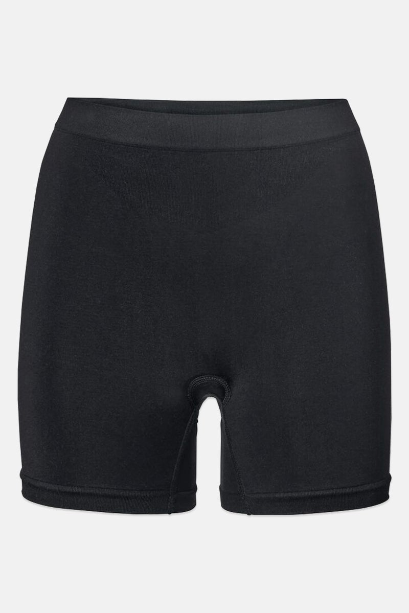 Tchibo Women Sportswear Fit Plain Cycling Short, Black  - Image 2