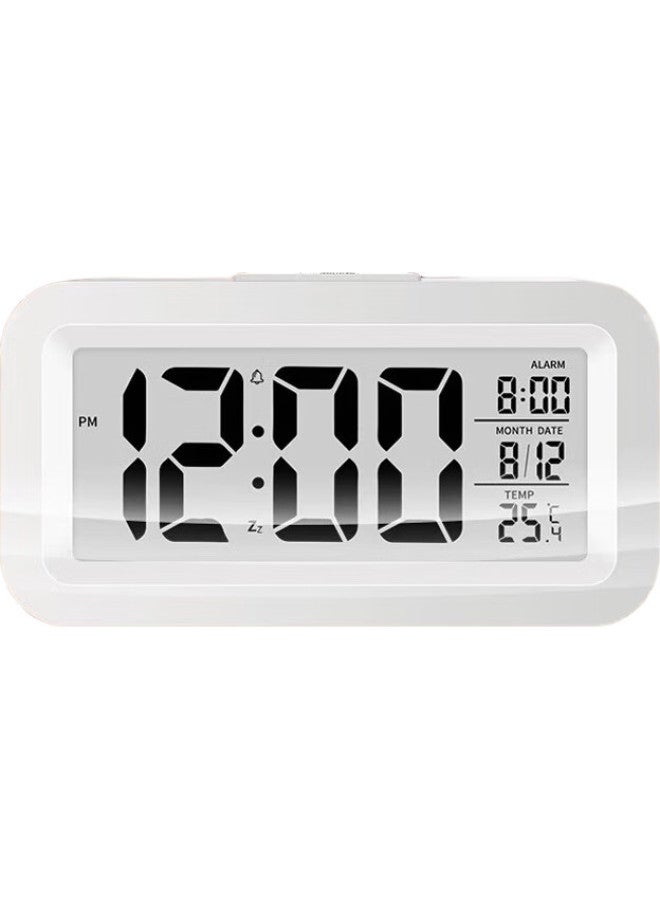YAJIA Alarm Clock For Students, Electronic Alarm Clock, Silent Clock, Multi-Function Lcd Light-Sensing Alarm Clock For Students Who Love To Sleep - Image 3