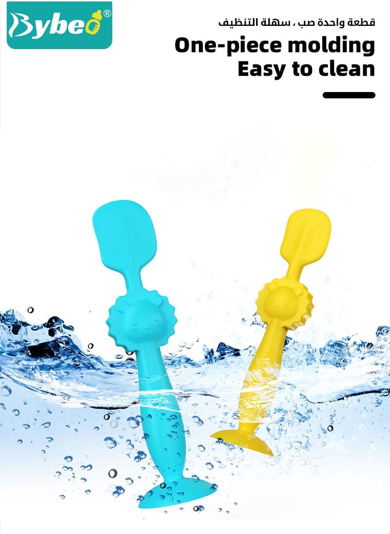 2Packs Baby Diaper Rash Cream Applicator, Baby Brush, Baby Paste Diaper Cream Spatula, Soft Silicone Brush with Suction Cup Base, Mini Diaper Rash Cream Applicator with Travel Case ﻿