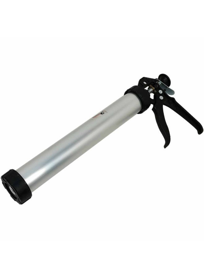 Professional Heavy Duty Silicone Sealant Caulking Gun Manual Cartridge Applicator Adjustable Thrust Ratio Leak Free Sealant Dispenser for Silicone Acrylic Adhesive Glass Construction Home Repair - Image 2