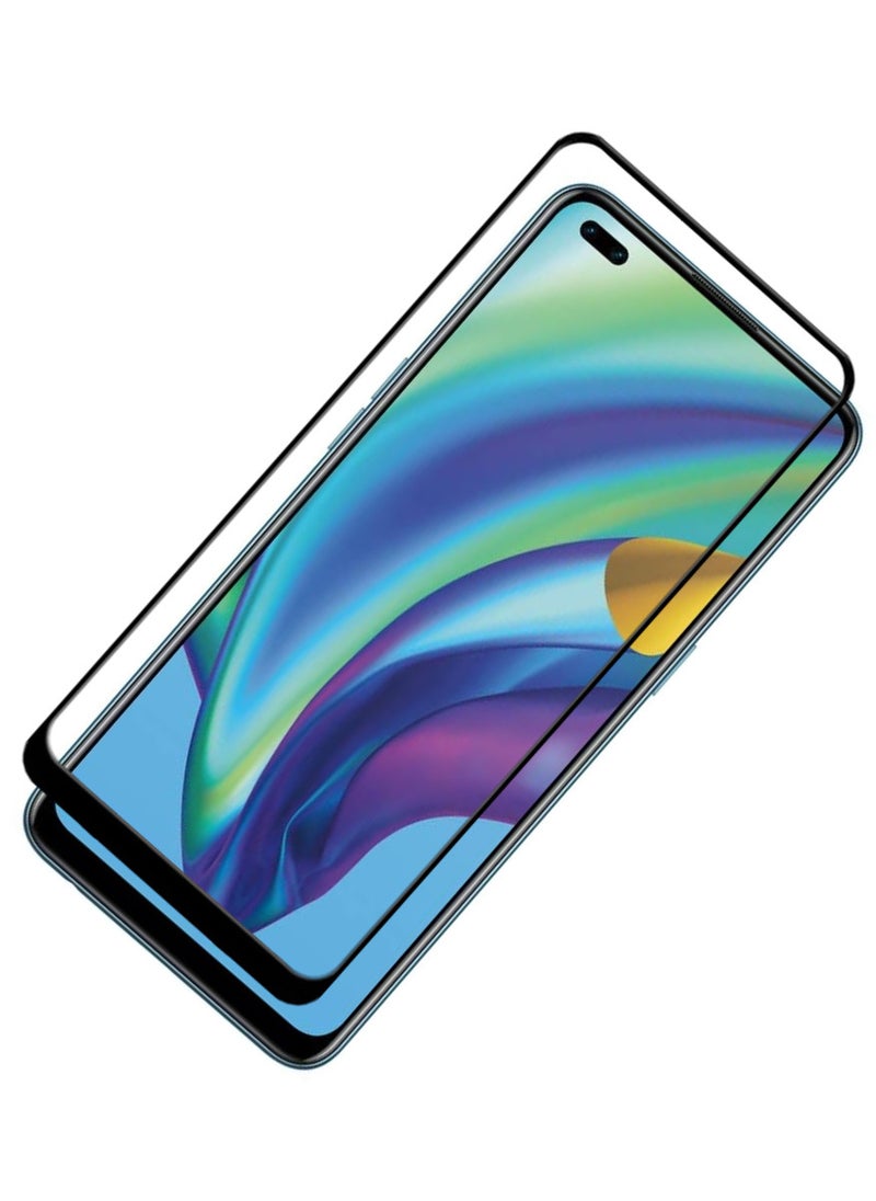ACLIX Antistatic ESD Dustproof Premium Quality High Definition Tempered Glass Screen Protector Designed For Oppo A93 - Image 1
