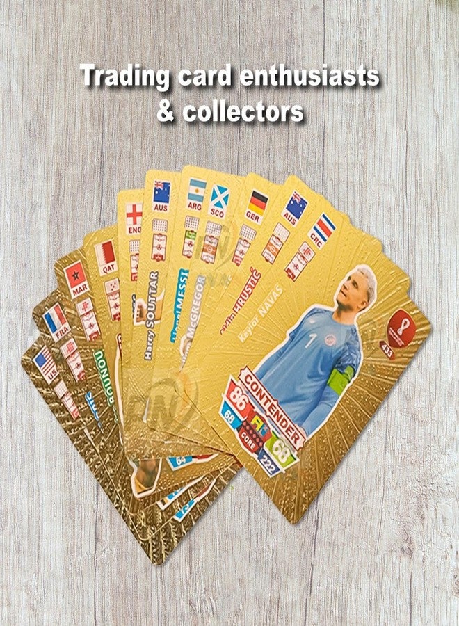 PN AVAN Football Card Set Waterproof Plastic Car 4 Colour Golden 55. Silver 55. Black 55. Rainbow 55 (220pca Set) - Image 3