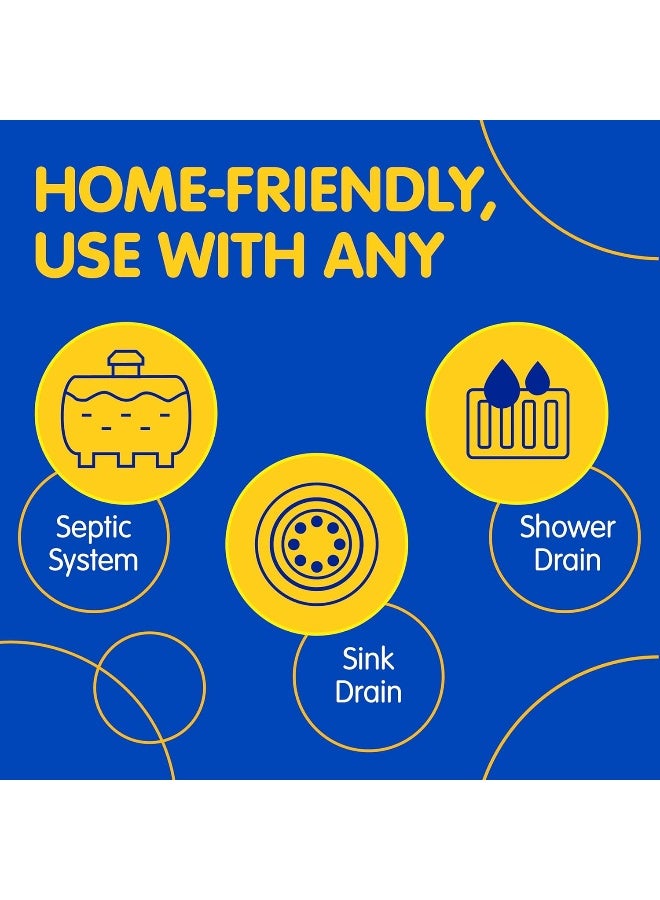 Plink Fizzy Drain FreshenerPrevents Buildup And Maintains A Clear DrainRemoves Drain OdorLemon Scent6 Tablets  - Image 5