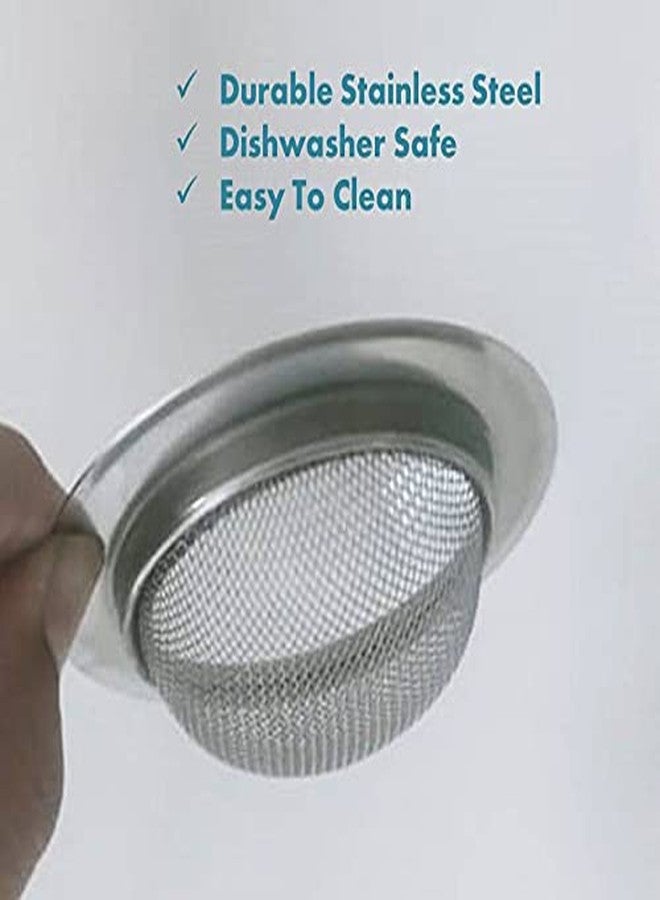 Bliss Stainless Steel Kitchen Sink Strainer, Kitchen Drain Basin Basket Filter Waste Stopper Drainer Sink Jali (4 inch / 10 cm) - Image 4