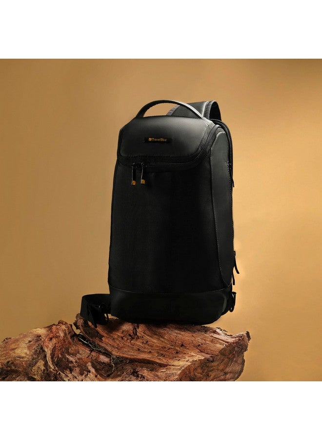 Travel Blue The Pro NXT Crossfit Sling Bag AIRMESH PADED WITH EPE FOAM Chest Bag Casual Sight Strap 5 Litres (Black) - Image 2