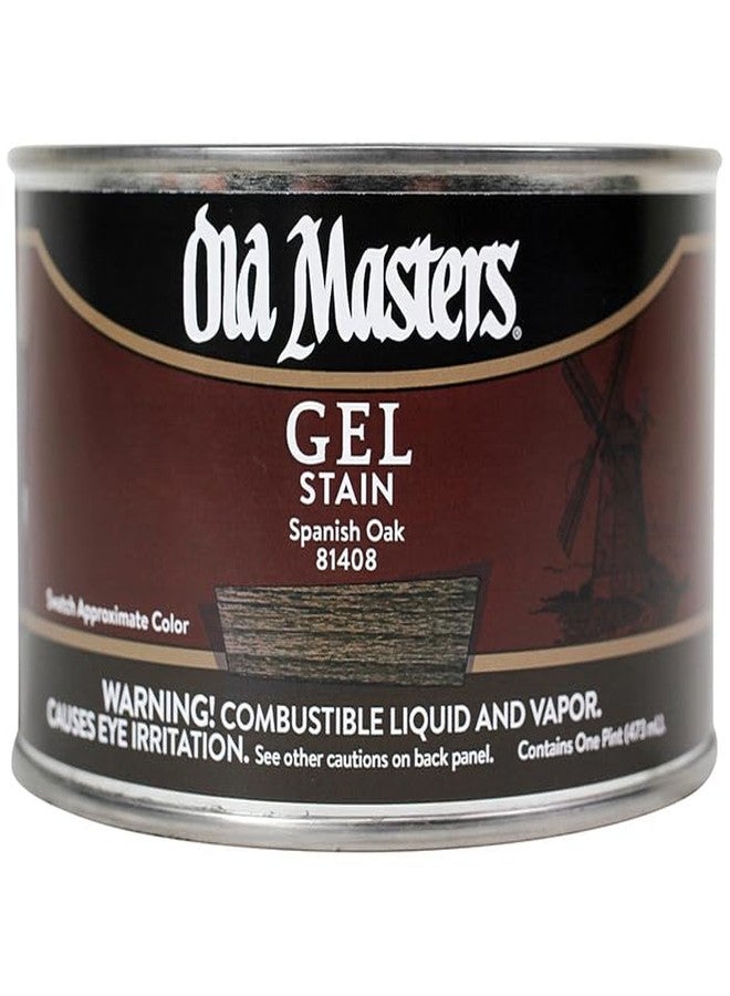 Old Masters 2-Pack of 1 pt Old Masters 81408 Spanish Oak Gel Stain Oil-Based Stain - Image 2