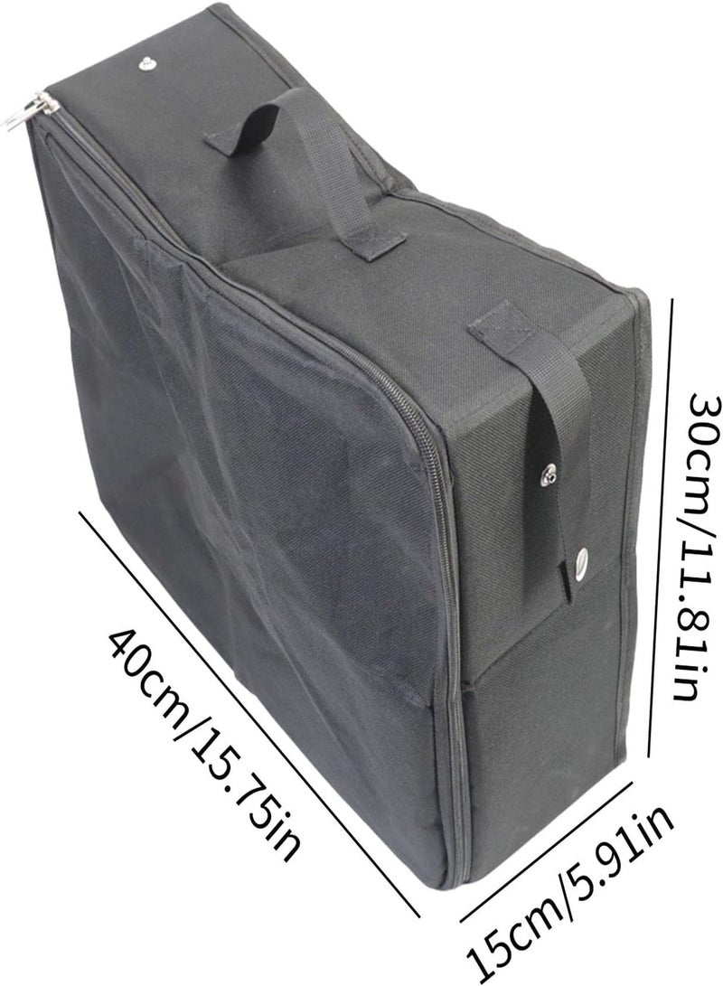 GGOOT Portable Cat Litter Box | Foldable Litter Carrier for Cat - Cat Travel Accessories Leak-proof Litter Box for Home Travel Road Trip Camping Picnic - Image 4