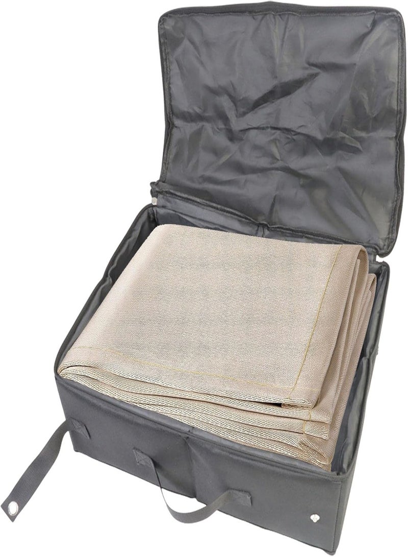 GGOOT Portable Cat Litter Box | Foldable Litter Carrier for Cat - Cat Travel Accessories Leak-proof Litter Box for Home Travel Road Trip Camping Picnic - Image 1