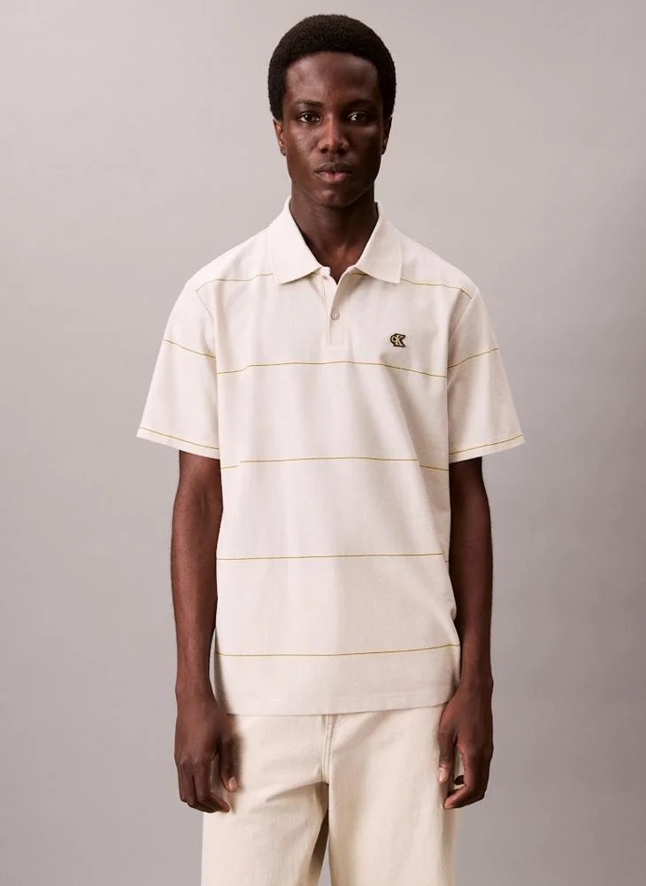 Calvin Klein Jeans Stripe Easy Polo