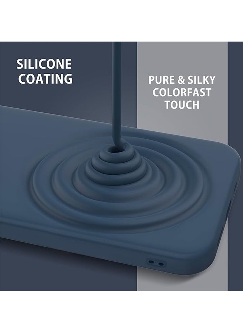 WRISTWISE Case Cover for iPhone 12 - [Camera All-Round Protection] [Soft Microfiber Lining Anti-Scratch] Shockproof Phone Case Cover, Blue - Image 4