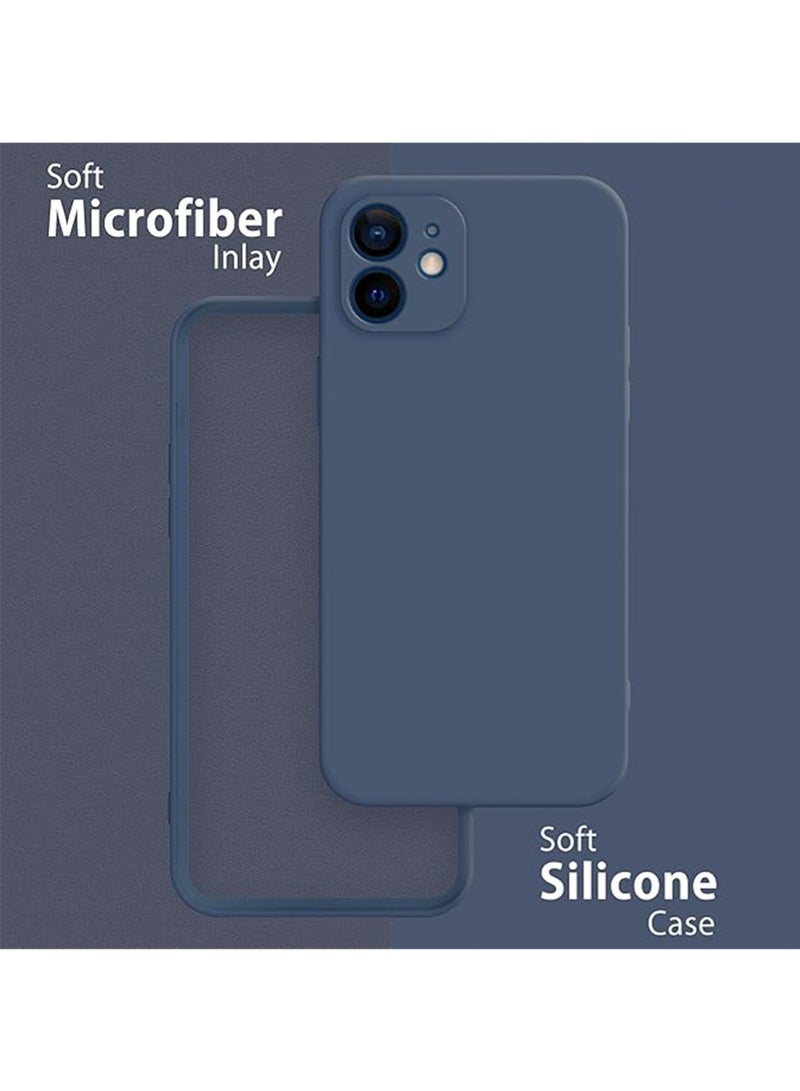 WRISTWISE Case Cover for iPhone 12 - [Camera All-Round Protection] [Soft Microfiber Lining Anti-Scratch] Shockproof Phone Case Cover, Blue - Image 5