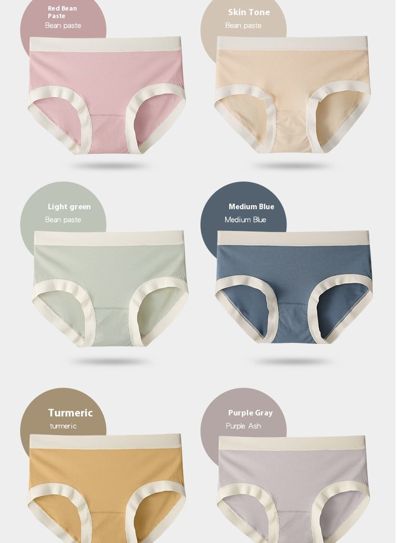 6 Pack Women’s Seamless Cheeky Hipster Underwear No Show Panties Invisibles  Breathable Briefs Soft Stretch Bikini Lingerie  - Image 1