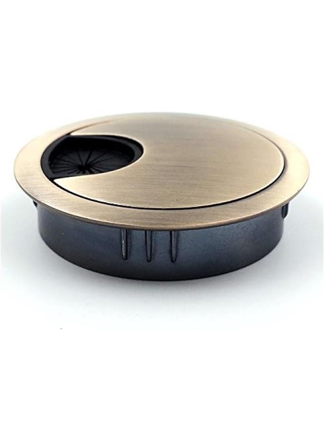Jetland Desk Grommet for Wire Organizer - Bronze, Fits 2 Hole, GBZ53, 2-Pack - Image 3