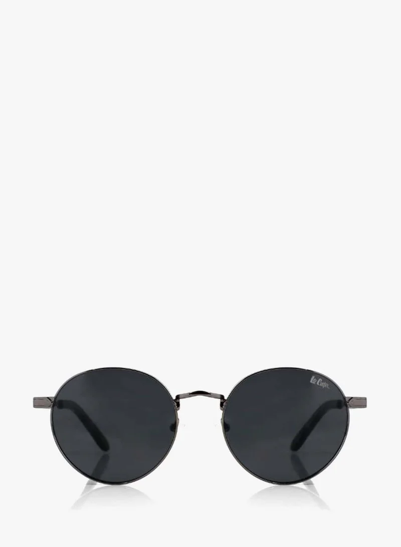 لي كوبر Polarized Sunglasses Gun Frame Grey Mirror Lens 54mm  - LCW10244C3