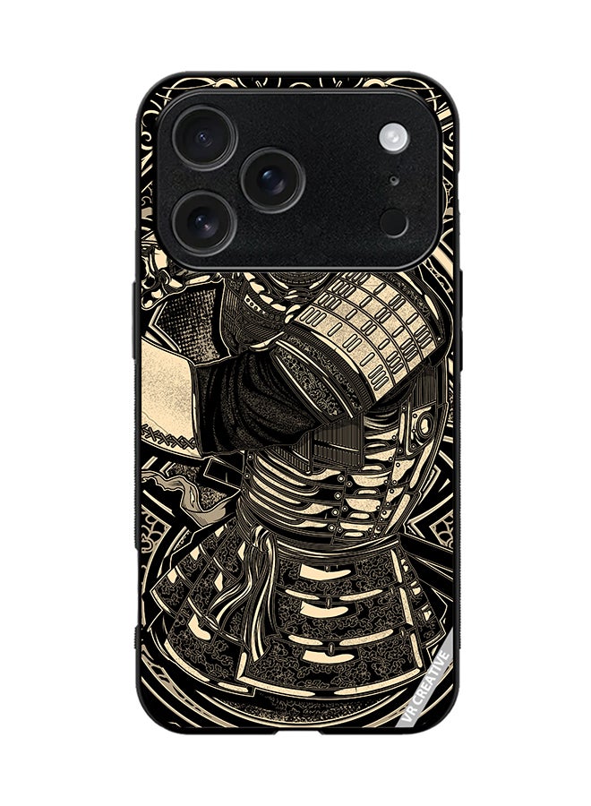 VR CREATIVE Protective Case Cover For Apple iPhone 17 Pro Cool Samurai Design Multicolour