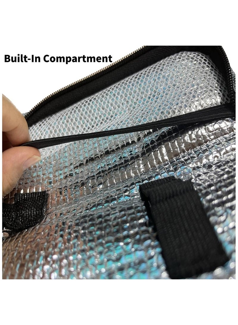 SOLARAE Insulin Cooler Travel Case, Diabetic Insulin Pen Case Bag, Cool Bags for Travel, Portable Insulin Travel case Store 2 Insulin Pen Needles, for Insulin Pens While Traveling and Diabetic Supplies - Image 4