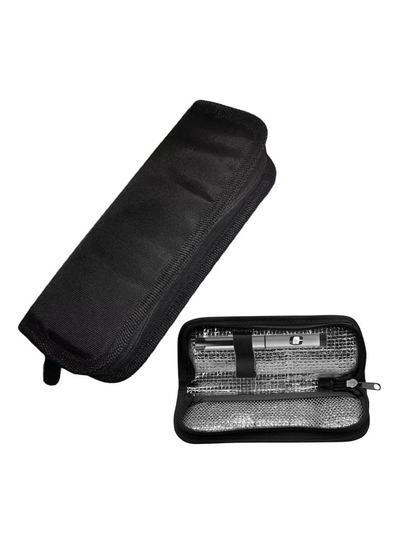 SOLARAE Insulin Cooler Travel Case, Diabetic Insulin Pen Case Bag, Cool Bags for Travel, Portable Insulin Travel case Store 2 Insulin Pen Needles, for Insulin Pens While Traveling and Diabetic Supplies - Image 1