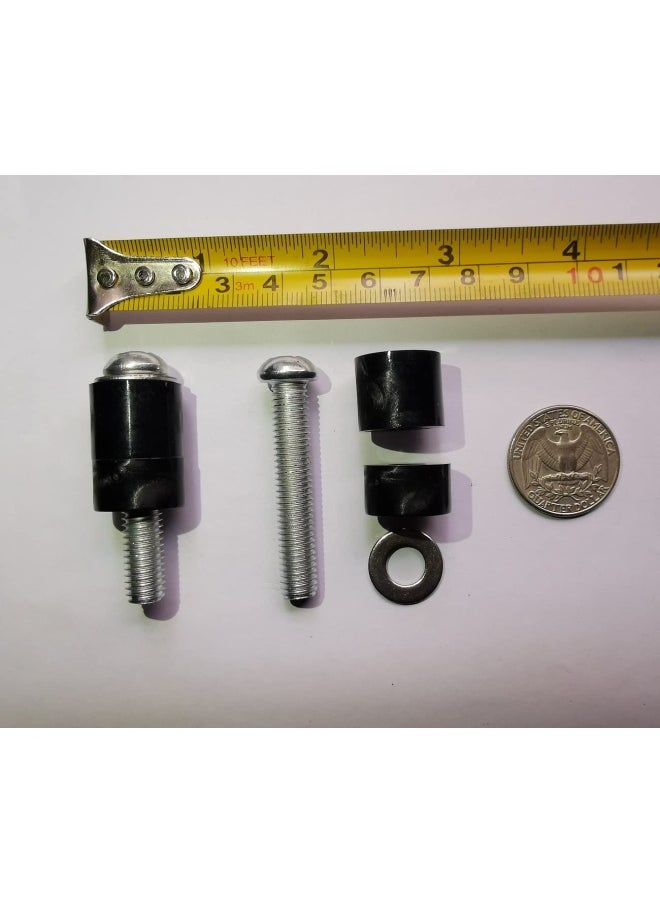 Generic - M8 Screws For Samsung Tv M8X45Mm Tv Mounting Bolts Screws For Samsung Tv With 25Mm Long Spacers - Image 1