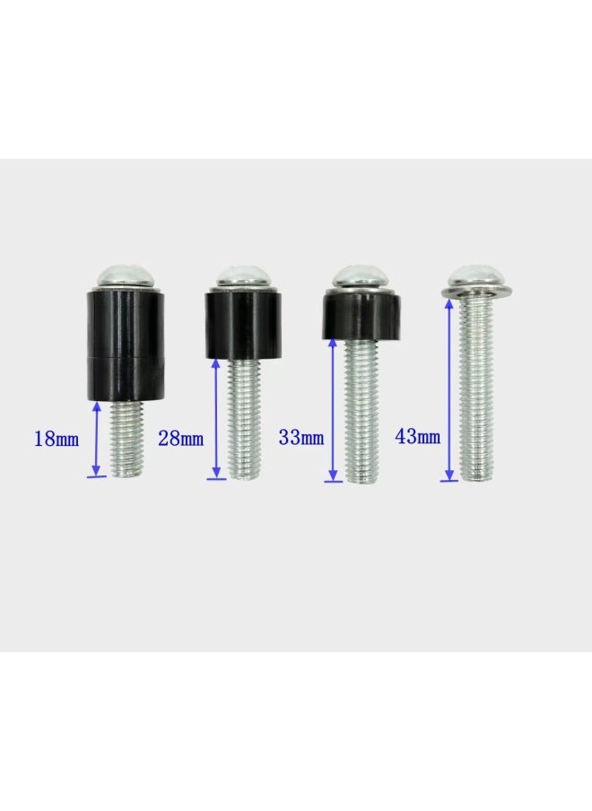 Generic - M8 Screws For Samsung Tv M8X45Mm Tv Mounting Bolts Screws For Samsung Tv With 25Mm Long Spacers - Image 1