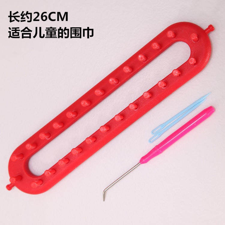 Generic Scarf hat knitting artifact ice strip wool ball handmade diy knitting machine sweater tool zero basic free tutorial Straight 26