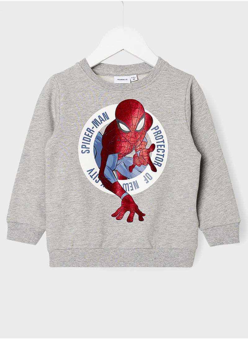 NAME IT Kids Spiderman Sweatshirt  - Image 1