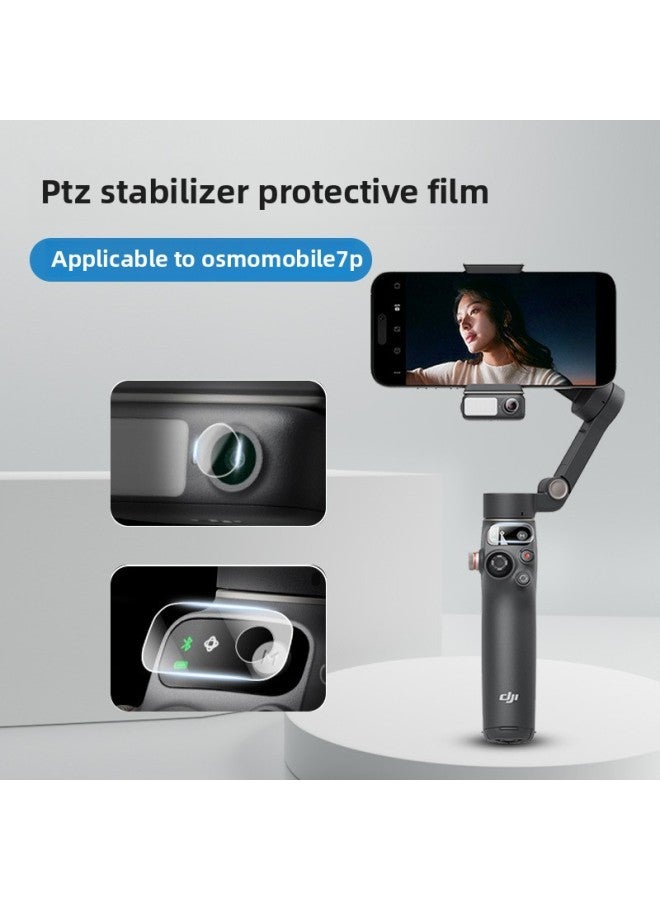 Suitable For OSMO Mobile 7P Special Handheld Gimbal Stabilizer To Protect Anti-scratch And Wear-resistant Nano-film-Colour:For DJI Osmo Mobile 7p-2suit+stabilizer Wrist Strap Regular Version-black Gimbal Stabilizer Protective Film - Image 3