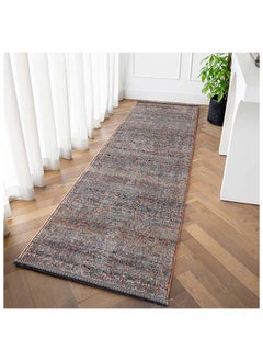 KNOT HOME Sheldon Rosso Runners 200 x 60 cm Carpet Knot Home Designer Rug for Bedroom Living Dining Room Office Soft Non-slip Area Textile Decor  - Image 1