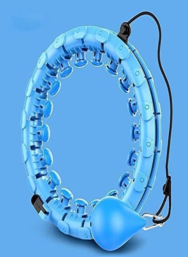 EIZOOU Hula Hoop with Adjustable Weights, Auto-Spinning Ball, Fitness Exercise Hoop for Adults and Kids - Image 4