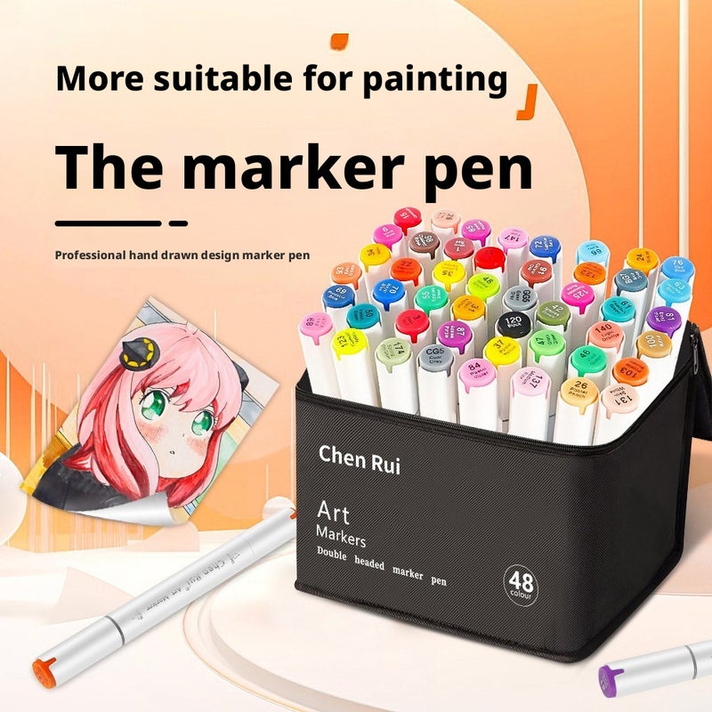 Permanent Markers Set - 24 to 168 Colors - Image 1