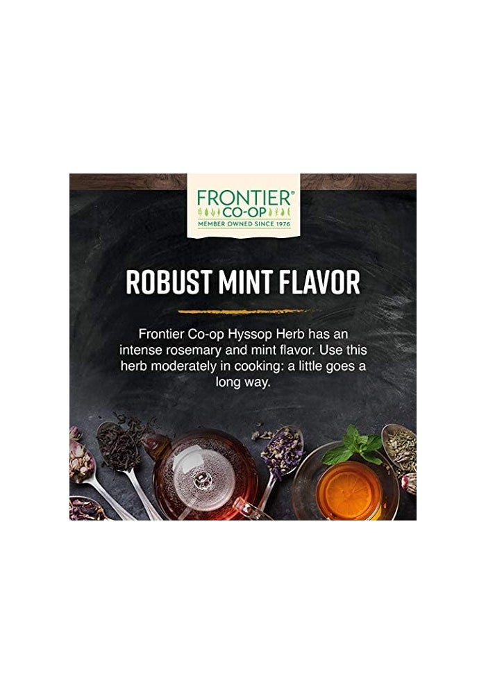 Frontier Organic Hyssop Herb - 1 lb - Image 5