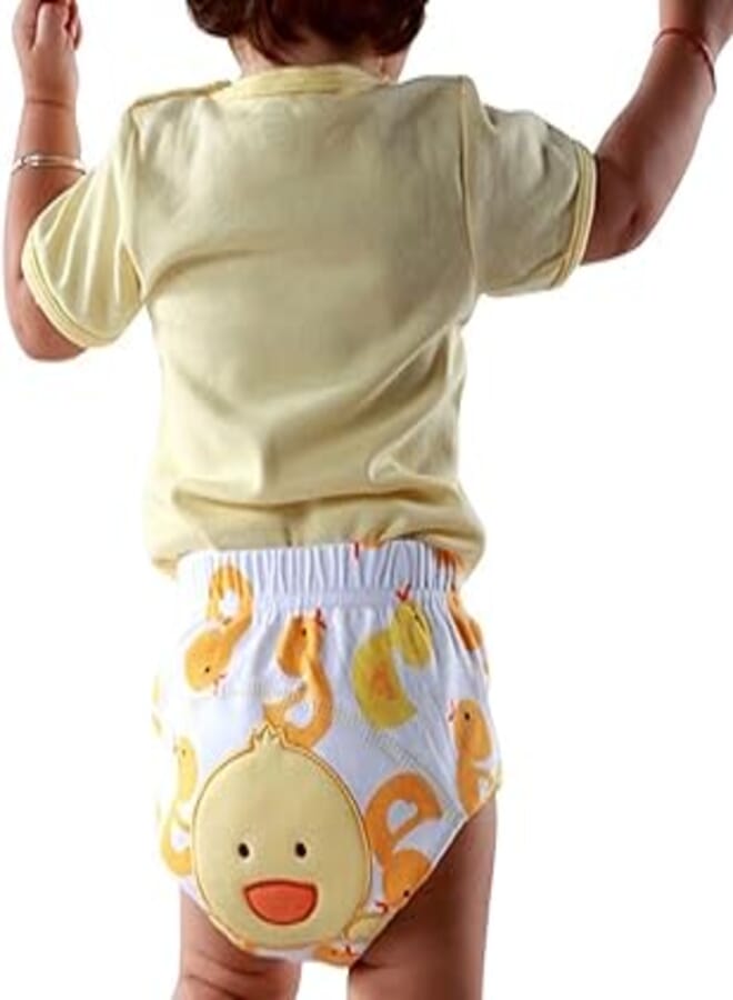 حفاضات قماشية قابلة للغسل من هانسو، حفاضات قماشية للتدريب قابلة لإعادة الاستخدام، حفاضات قماشية مانعة للتسرب للأطفال، قابلة للغسل من عمر 0 إلى 3 سنوات، حفاضات قابلة لإعادة الاستخدام للأطفال