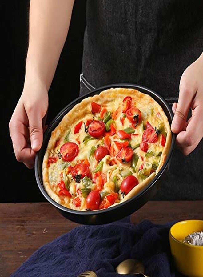 LaiYHe, 12" Pizza Pan Professional Premium Deep Dish Non-Stick Bakeware, 12-Inch - Image 5