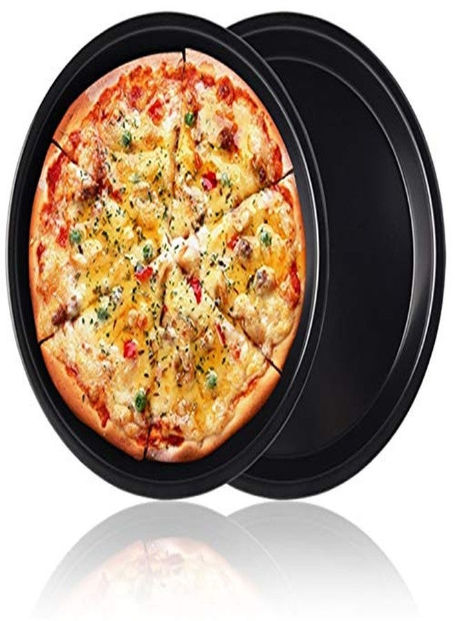 LaiYHe, 12" Pizza Pan Professional Premium Deep Dish Non-Stick Bakeware, 12-Inch - Image 2