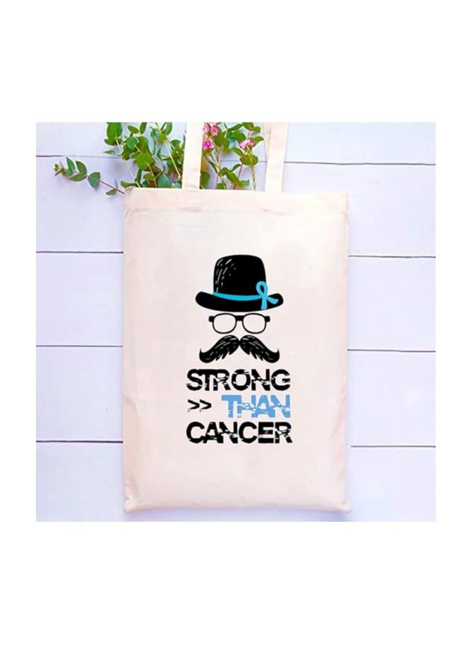 PRINTSHOP4ME Movember Awareness Cotton Jute Bag Eco-Friendly Tote For Supporting Men's Health Initiatives Ideal For Events,Fundraisers And Everyday Use Perfect For Supporting ProstateCancer Initiatives - Image 2