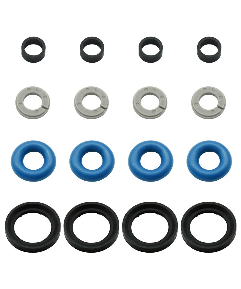GIBACAD 4packs 353102GGA1 Fuel Injector Seal Repair Kit Compatible With Hyundai Sonata Kia Sorento 24L 20152018Replace 353102GGA0 - Image 3