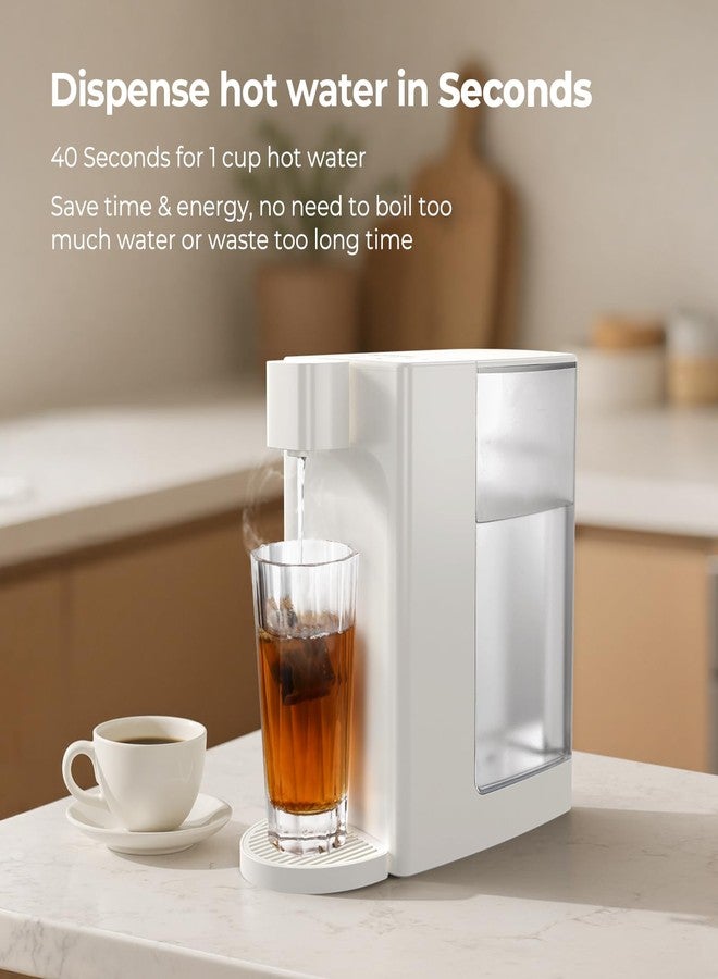 Dawnstar Electric Kettles, D20 Instant Hot Water Dispenser for Quick Boiling & Dispense, Adjustable 3 Temperatures & 5 Water Volume, Removable 0.8 Gallon 100 Ounce Water Tank Capacity, BPA Free - Image 2