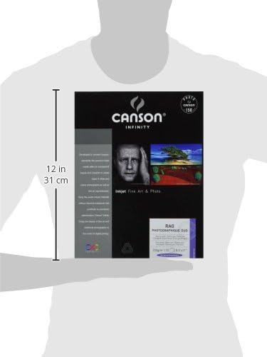 Canson Infinity Rag Photographique Duo Fine Art Paper 220 Gram 85 x 11 Inch 25 Sheets - Image 3