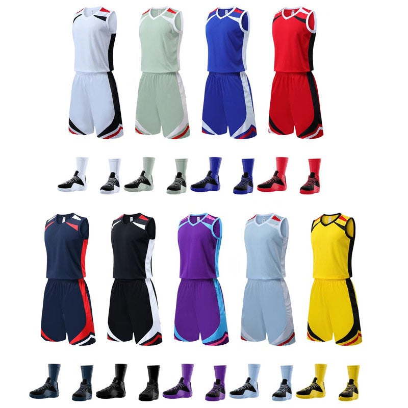 Basketball Uniform Set Printed Men'S And Women'S Student Jerseys Adult And Children'S Game Sports Training Team Uniforms Group Purchase Jerseys No - Image 3