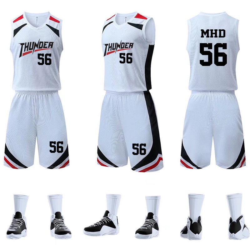 Basketball Uniform Set Printed Men'S And Women'S Student Jerseys Adult And Children'S Game Sports Training Team Uniforms Group Purchase Jerseys No - Image 5