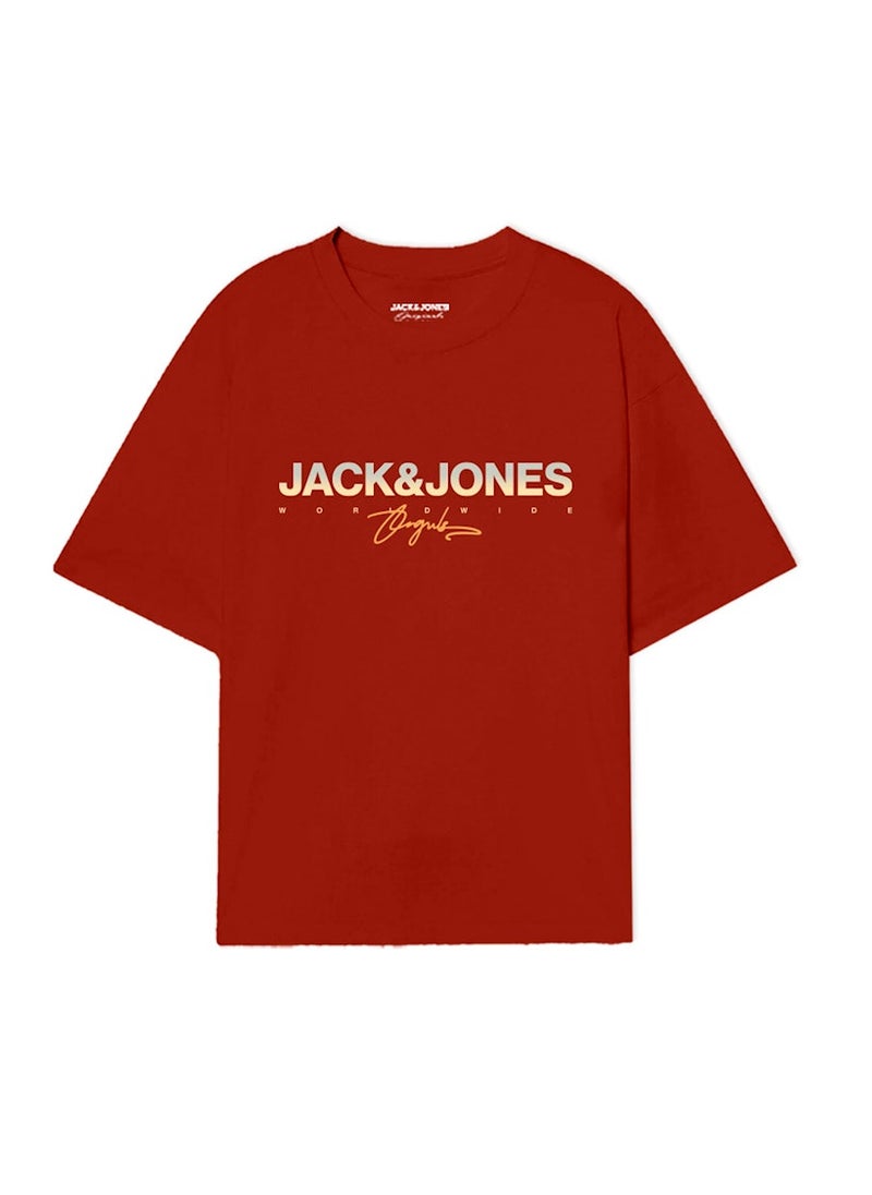 Jack & Jones Junior Kids Jorcanggu Crew Neck T-Shirt 