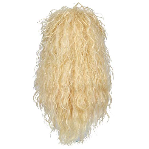 ColorGround Long Curly 80s Rocker Mullet Cosplay Wig for Women - Image 5
